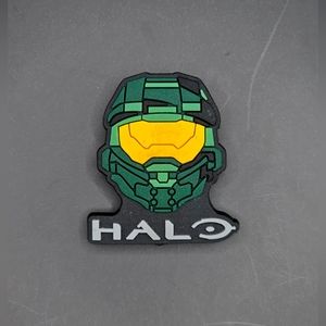 (5/$15) Halo Master Chief Croc Charm